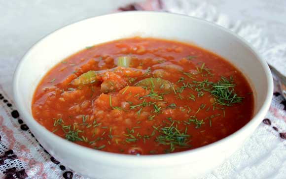 Зимний суп простого приготовления и замечательного вкуса