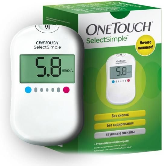 Глюкометр One Touch Select: обзор меню, отзывы