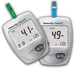 Анализатор крови Easy Touch: определение глюкозы и холестерина прибором